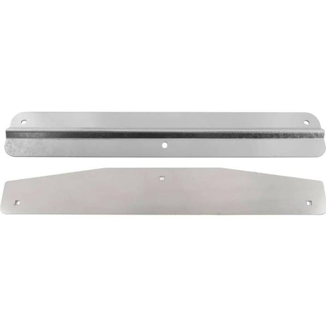 Universal Mud Flap Weight - 24" x 4" Chrome, 3-Stud Fit Aftermarketus Mud Flap Hangers