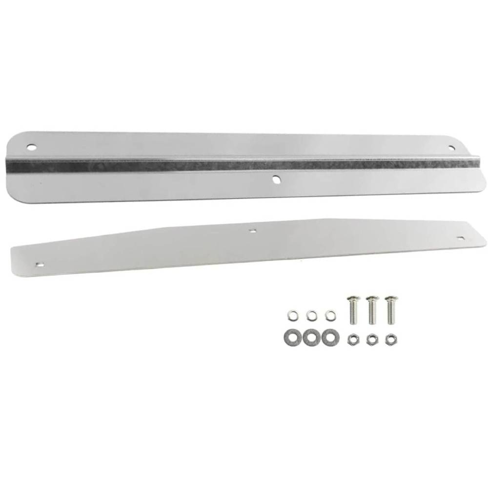 Universal Mud Flap Weight - 24" x 4" Chrome, 3-Stud Fit Aftermarketus Mud Flap Hangers