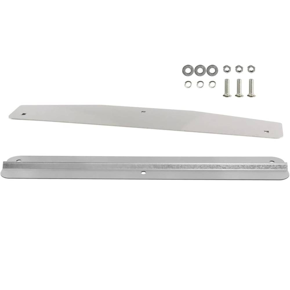 Universal Mud Flap Weight - 24" x 4" Chrome, 3-Stud Fit Aftermarketus Mud Flap Hangers