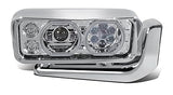 LED Halo Rings DRL Headlight for 1981-2021 Peterbilt - Right