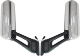 Door Mirror Set for 2012-20 Peterbilt 579 - Heated - Chrome