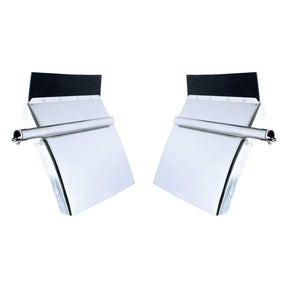 TORQUE 24 x 24 inch Stainless Steel Quarter Fender Set Aftermarketus Fenders