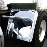 TORQUE 24 x 24 inch Stainless Steel Quarter Fender Set Aftermarketus Fenders
