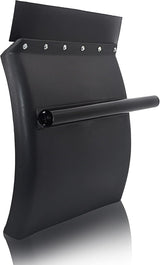24” x 29” Heavy-Duty Black Poly Quarter Fender Set w/Tube Bracket
