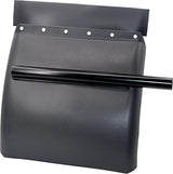 24” x 29” Heavy-Duty Black Poly Quarter Fender Set w/Tube Bracket