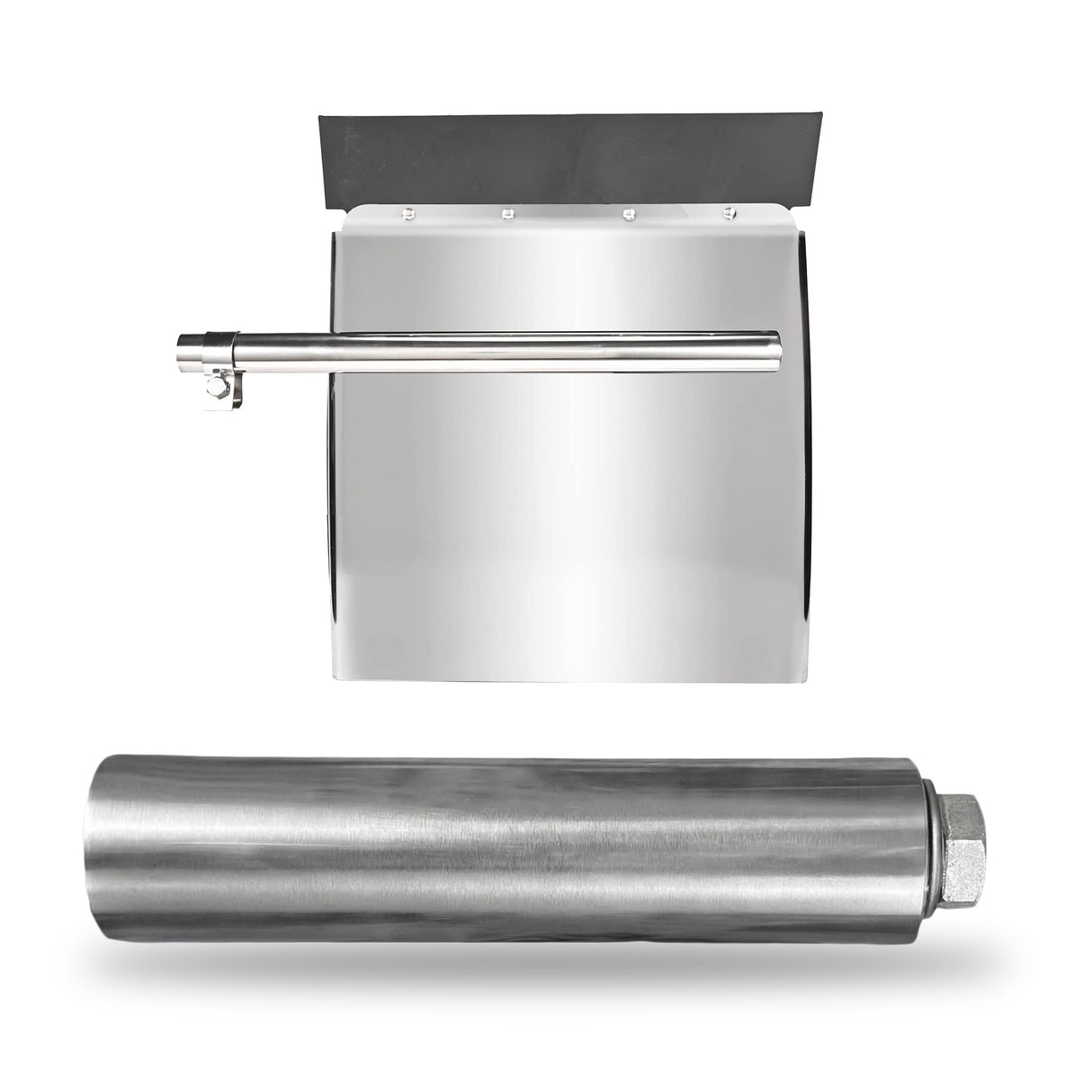 Single Bolt Quarter Fender Mounting Bracket for Freightliner Peterbilt Kenworth | Stainless Steel Chrome