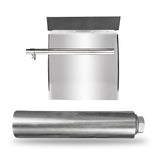 Single Bolt Quarter Fender Mounting Bracket for Freightliner Peterbilt Kenworth | Stainless Steel Chrome