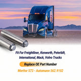 Single Bolt Quarter Fender Mounting Bracket for Freightliner Peterbilt Kenworth | Stainless Steel Chrome