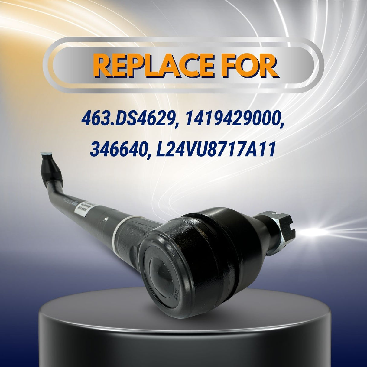 27.875" Heavy Duty Steering Drag Link Rod for Freightliner Trucks | Replacement 463.DS4629