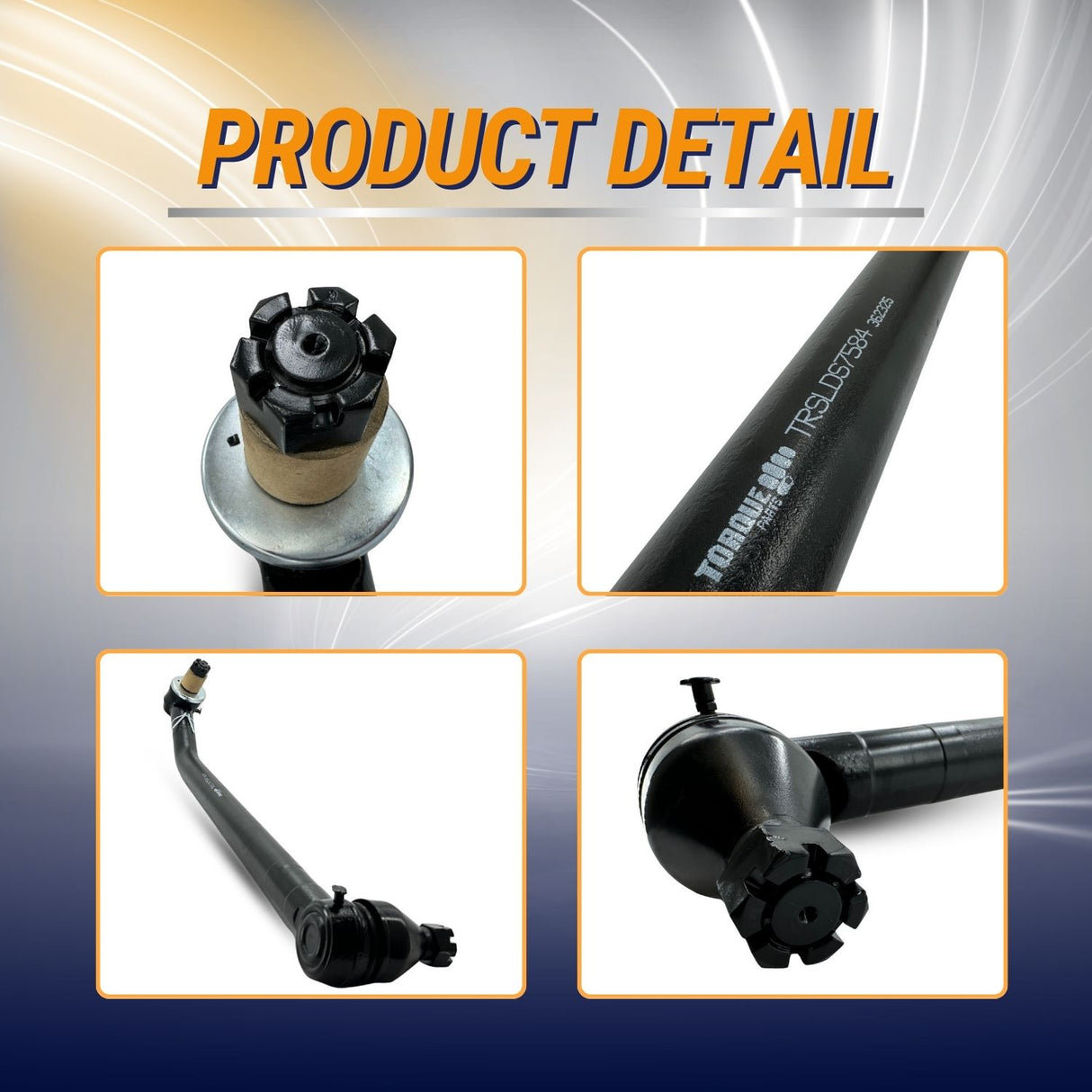 31.00" Heavy Duty Drag Link for Peterbilt Trucks | Replacement 463.DS7584