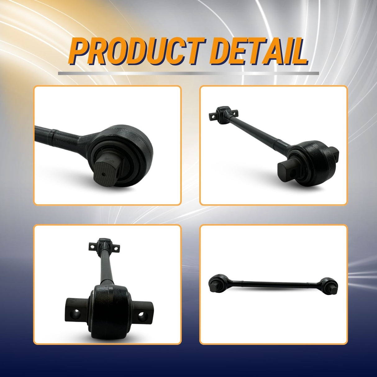 22.875" Heavy Duty Suspension Torque Rod for Peterbilt Trucks | Replacement TMR518