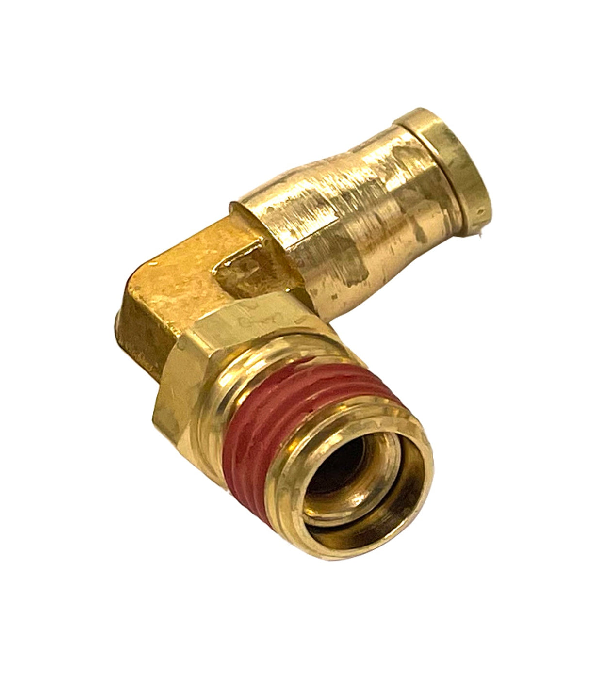 1/4” Push-to-Connect Air Fitting | 1/4” Tube OD x 1/4” NPT | 5 Pack