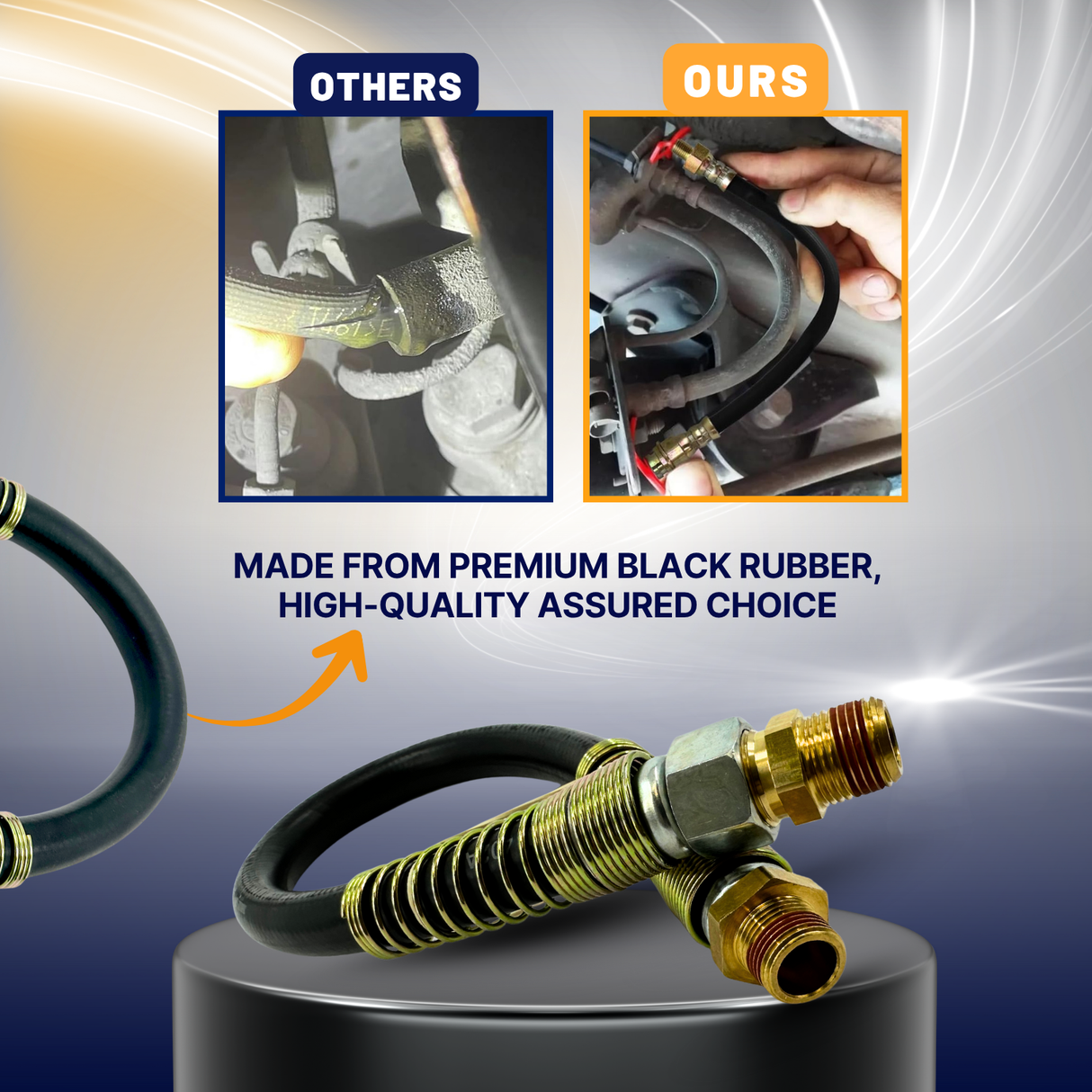 Premium SAE J1402 Air Brake Hose with Separator – DOT Approved – Multiple Lengths Aftermarketus ABS Cables