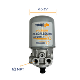 AD-SP Style Air Dryer for Freightliner Peterbilt | Replacement 065691 Bendix 800887