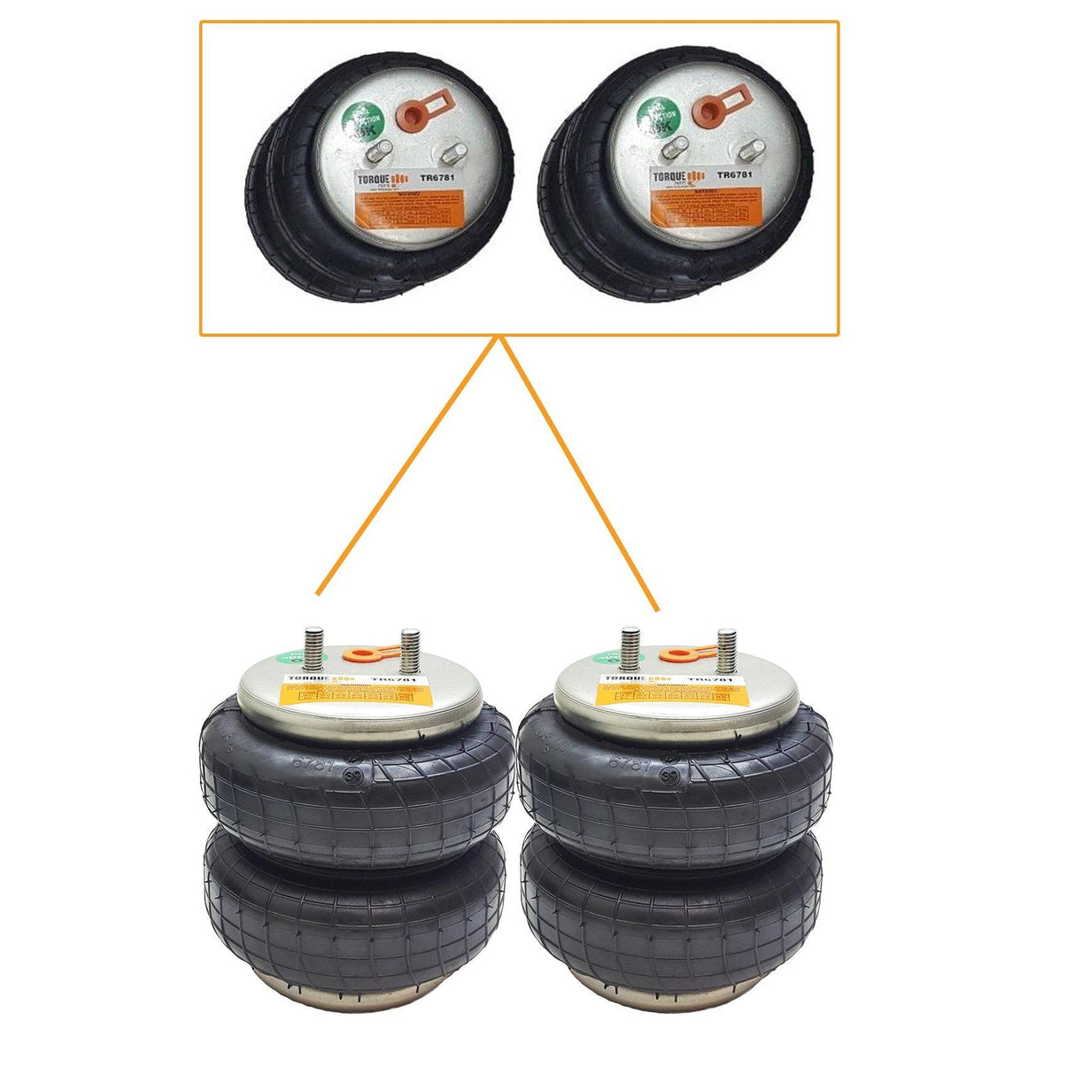 Air Bag Suspension Kit for 1969-2004 Ford 250 | Replacement Firestone Ride-Rite 2071