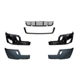 Bumper Replacement Set with Bumper Grille for 2018-2024 Freightliner Cascadia | without Fog Light Hole