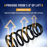 Rear Heavy Duty Coil Spring for 2000-2023 Chevy Tahoe Suburban GMC Yukon XL | Replacement 929-930