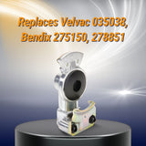 Gladhand Coupling Replacement | Lightweight Aluminum | Replacement Velvac 035038