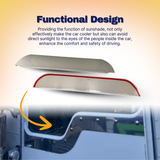 Stainless Steel 5-Inch Drop Windows Chop Top for 2005-2020 Peterbilt