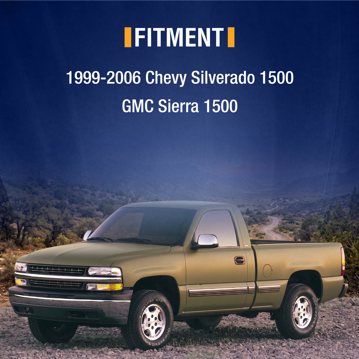 Over-Axle Frame Repair Kit for 1999-2006 Chevrolet Silverado 1500 GMC Sierra 1500 6ft