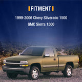 Over-Axle Frame Repair Kit for 1999-2006 Chevrolet Silverado 1500 GMC Sierra 1500 6ft