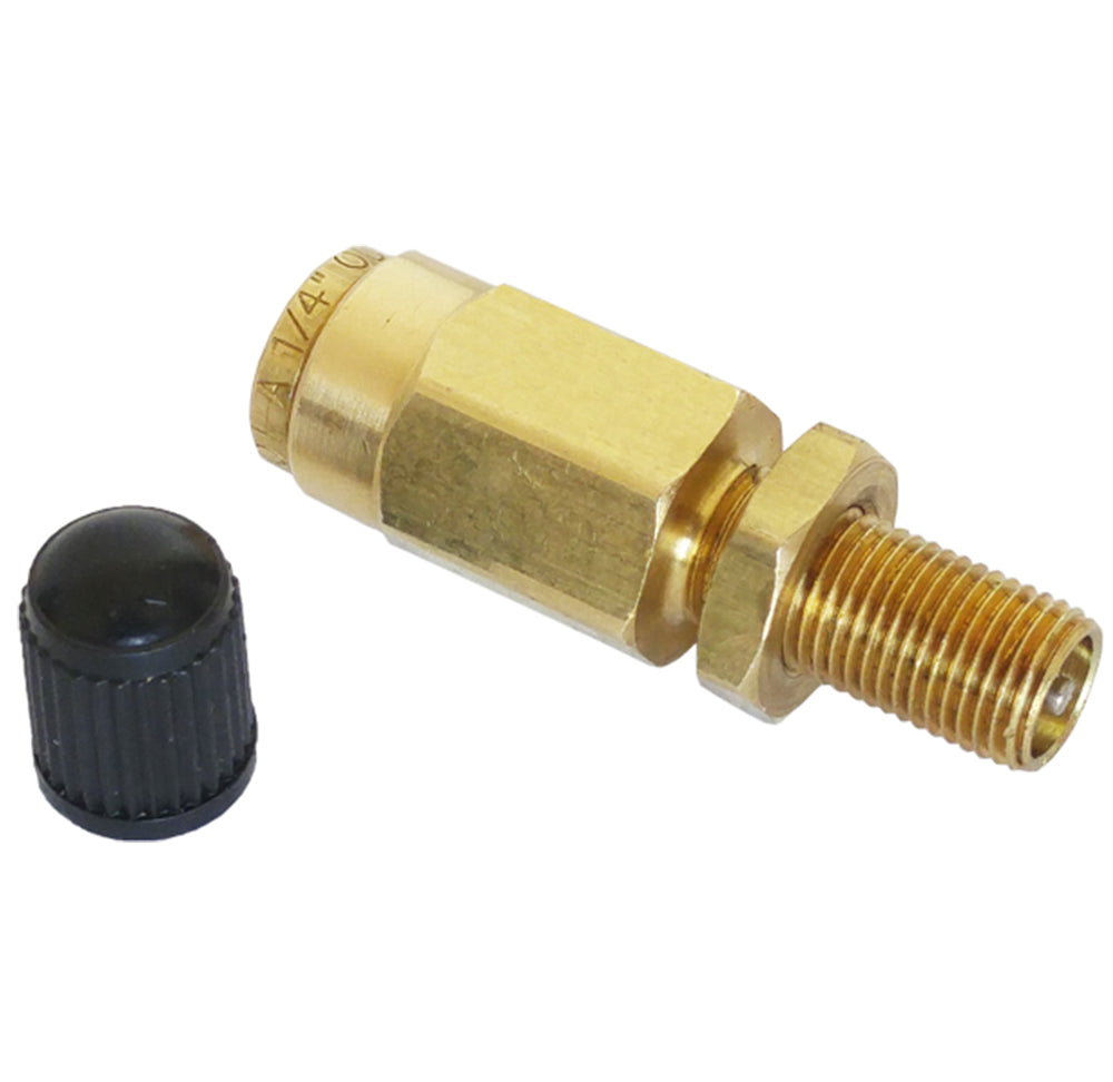 10 x Schrader Valve Inflation Push-To-Connect for 1/4" tube Aftermarketus Other Pick-up Truck Parts
