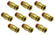 PTC Brass Air Male Straight Connector 1/4 OD 10 pcs Aftermarketus Other Pick-up Truck Parts