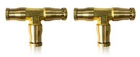 TORQUE Union Tee for 1/4 Tubing with Push-To-Connect Fitting Aftermarketus Tubing and Fittings