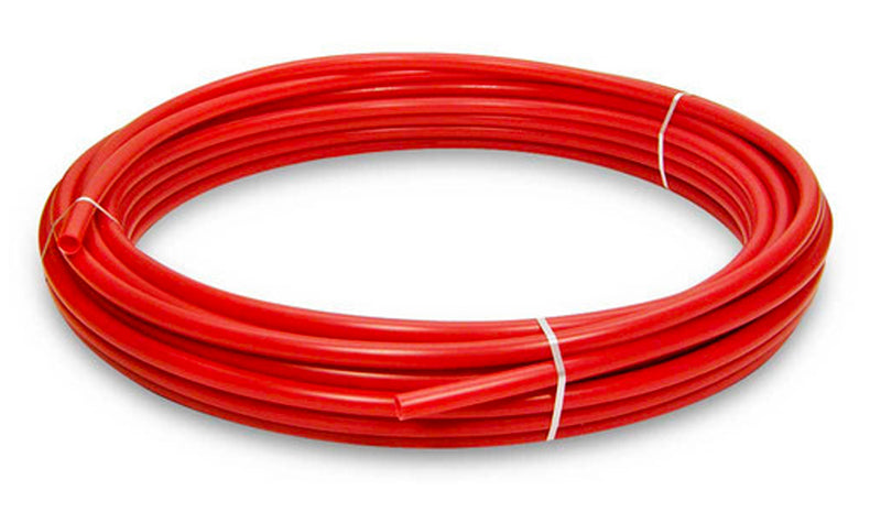 1/4" Pneumatic Polyethylene Tubing Red 500ft