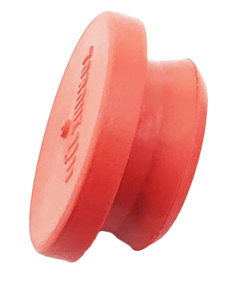 5 of Large Red Rubber Plug 1-1/8" Wheel for Hub Caps