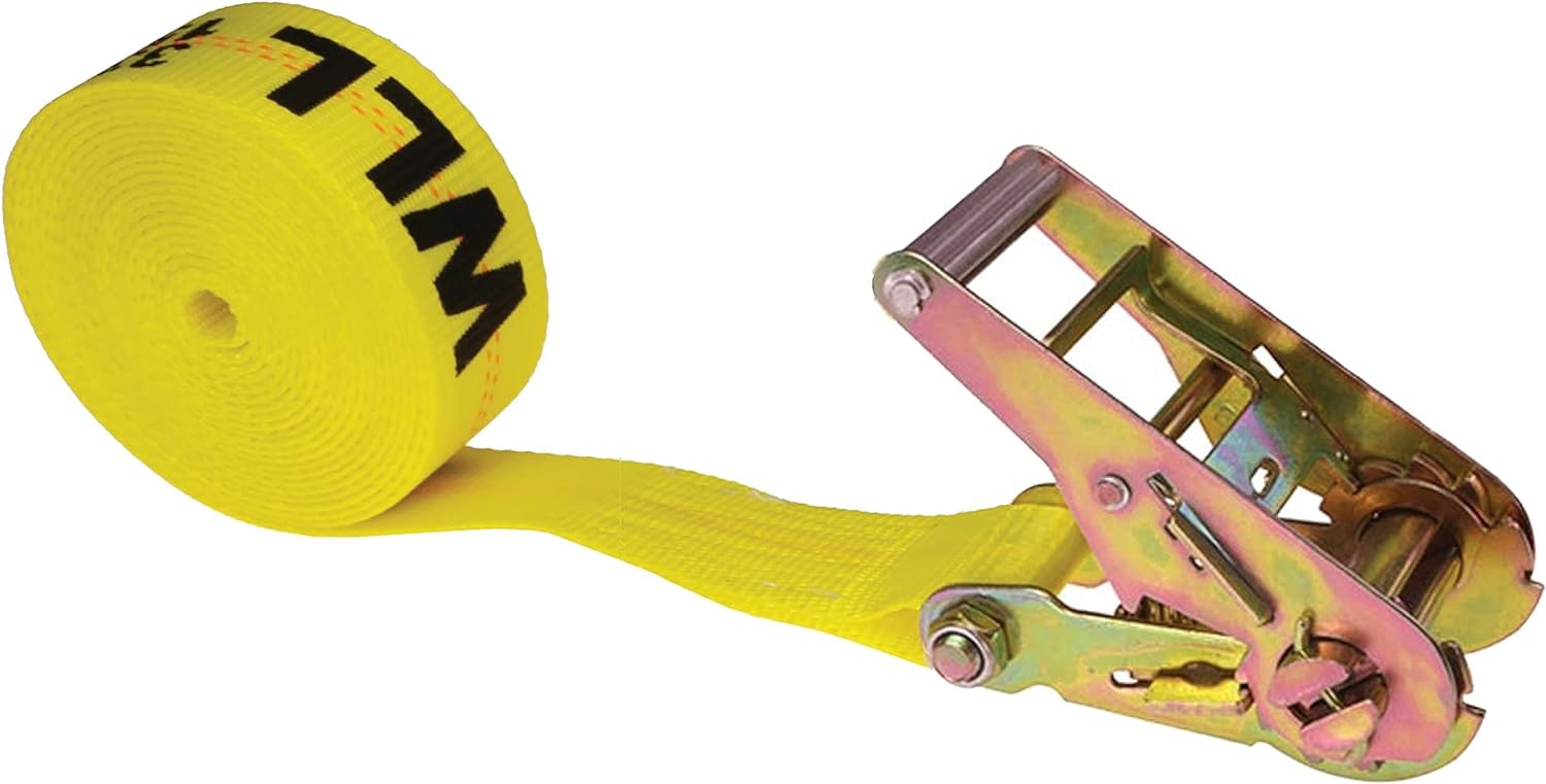 4 PCS 4"x30' Strap with Ratchet and Flat Hooks Aftermarketus Stowing & Towing