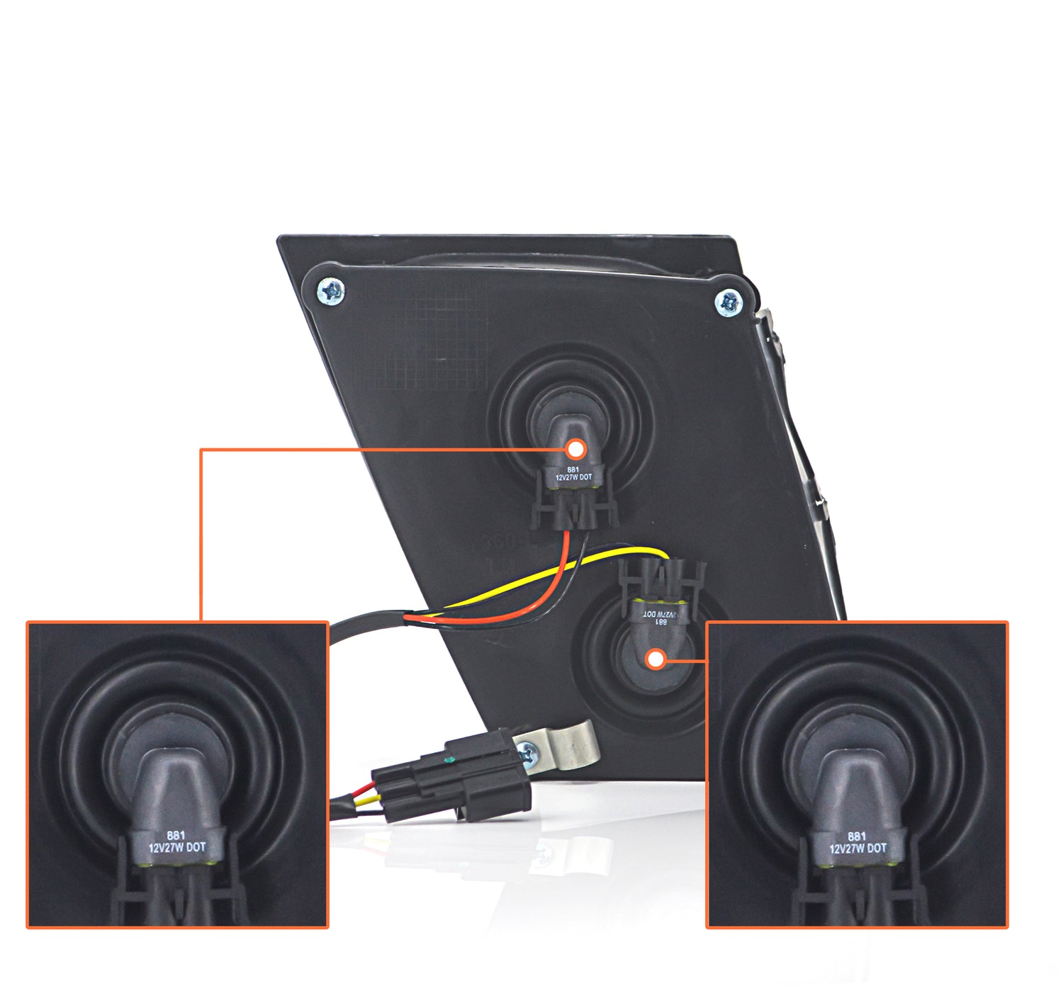 Headlight and Fog Lights for 2004-2017 Volvo VNL | Replacement Volvo 20835985 20835984 Aftermarketus Headlights