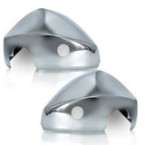 Door Side Mirror Cover for 2004-2018 Volvo VNL | Replacement 85133995 85133998 | Pair Aftermarketus Mirrors and Covers