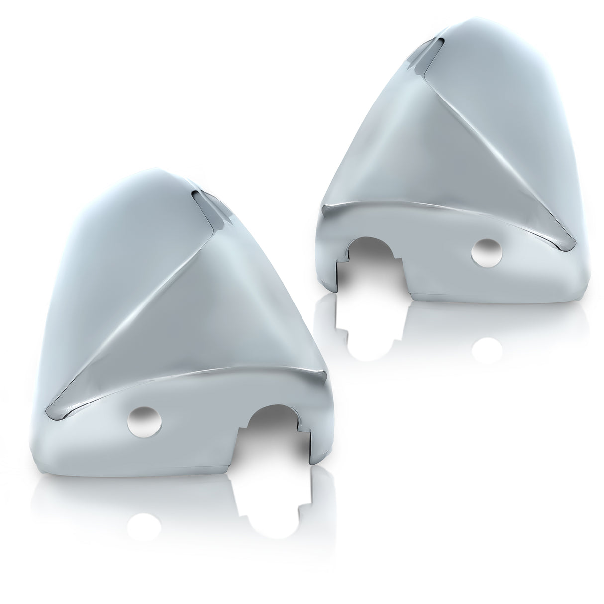Door Side Mirror Cover for 2004-2018 Volvo VNL | Replacement 85133995 85133998 | Pair Aftermarketus Mirrors and Covers