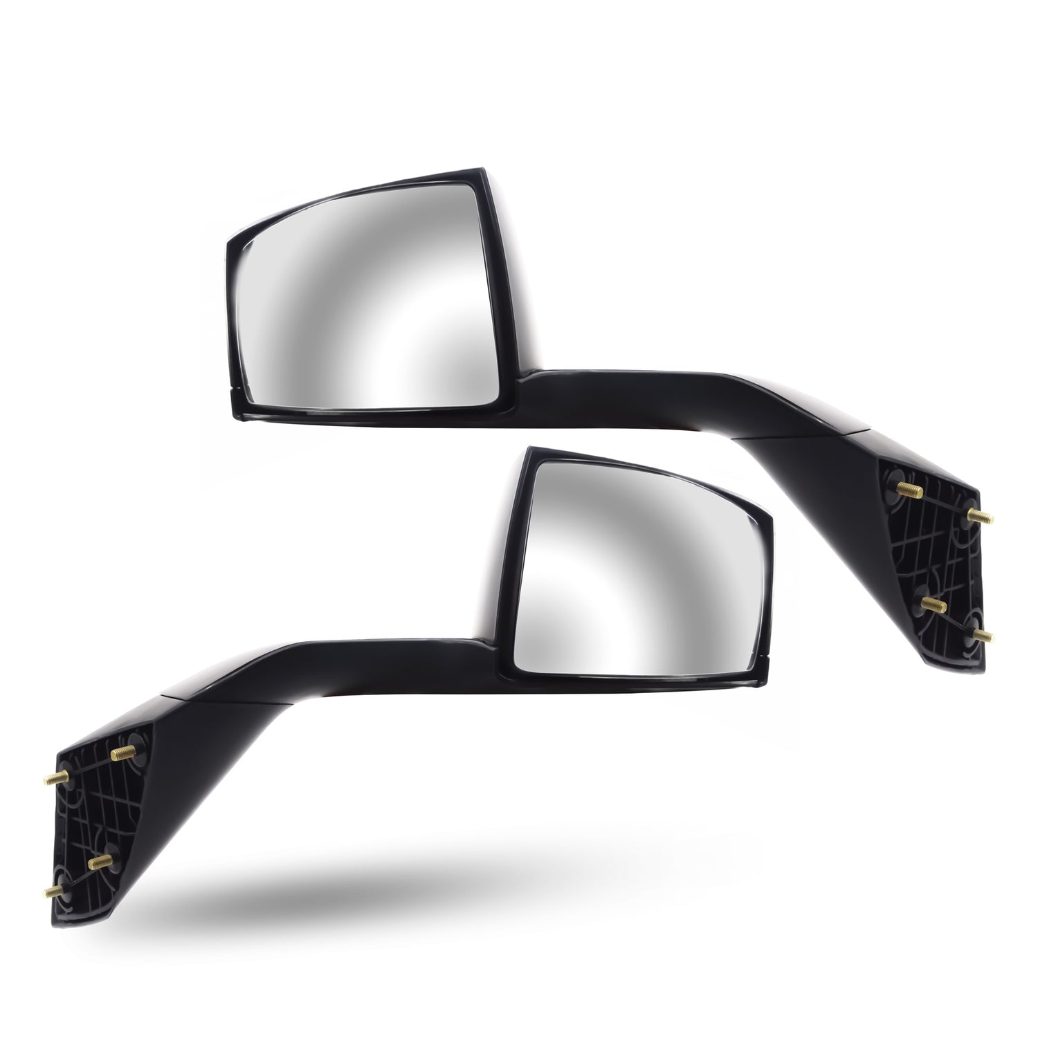 Hood Mirror for 2004-2017 Volvo VNL | Replacement Volvo 82361058 82361059 | Pair Aftermarketus Mirrors and Covers