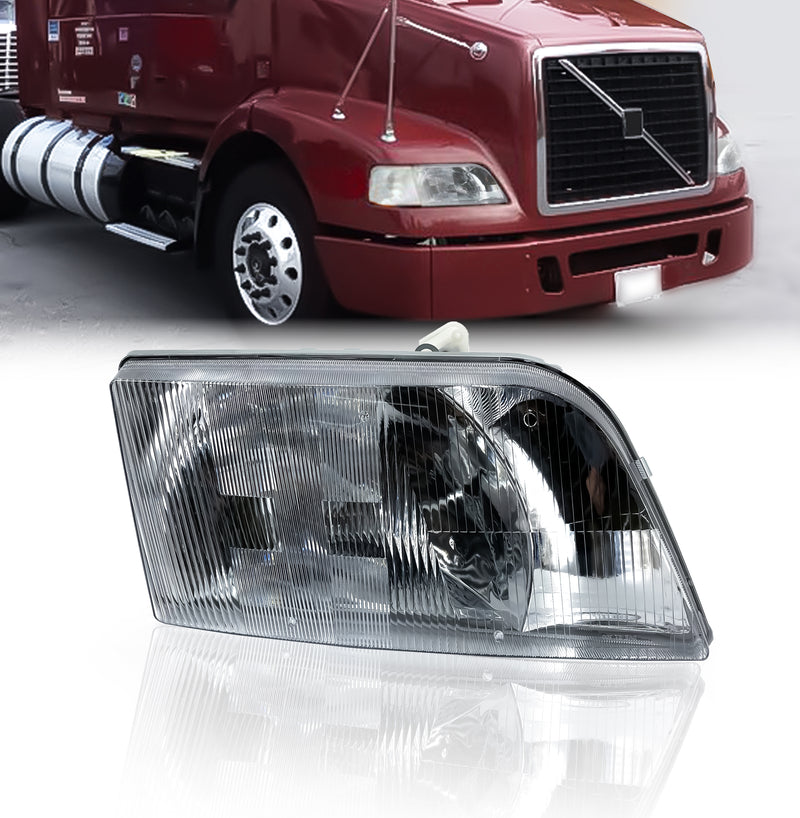 Headlight Right Side for 99-11 Volvo VNM & 96-03 VNL Trucks
