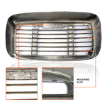 TORQUE Chrome Grille Grill for 2000-08 Freightliner Columbia