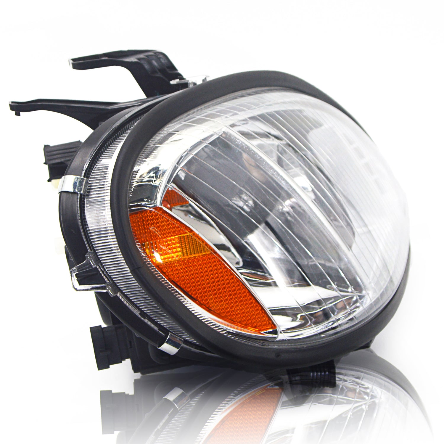 Halogen Headlight for 1996-2017 Freightliner Columbia | Replacement Freightliner A06-75737-002 A06-75737-004 | Pair Aftermarketus Headlights