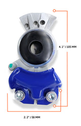 Blue Service Gladhand Replaces Velvac 035045, Bendix 278850 - AFTERMARKETUS Torque Gladhands