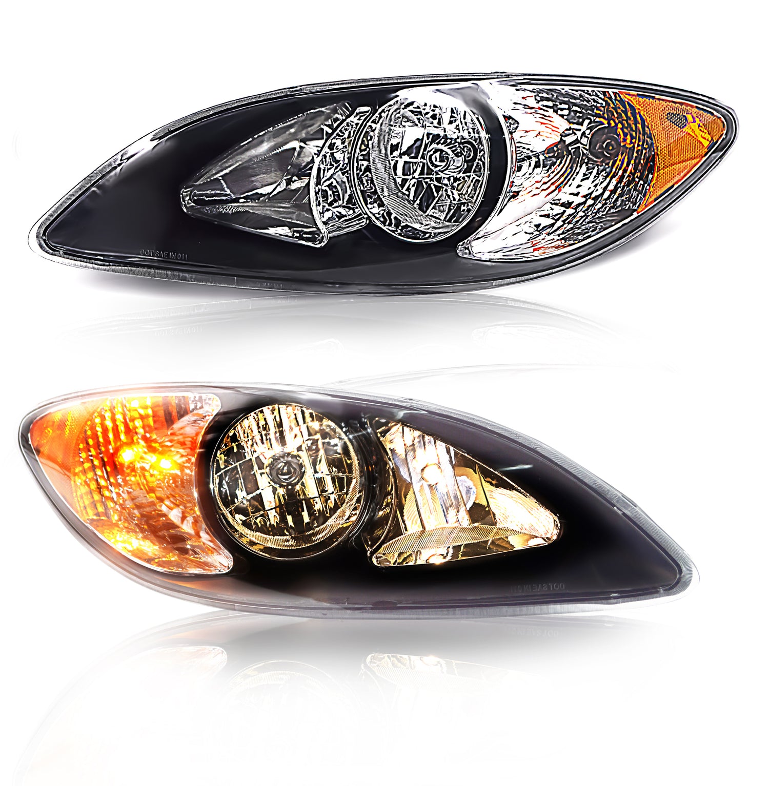 Headlight for 2008-2016 International Prostar | Replacement International 3596015C91 3596015C92 | Pair Aftermarketus Headlights