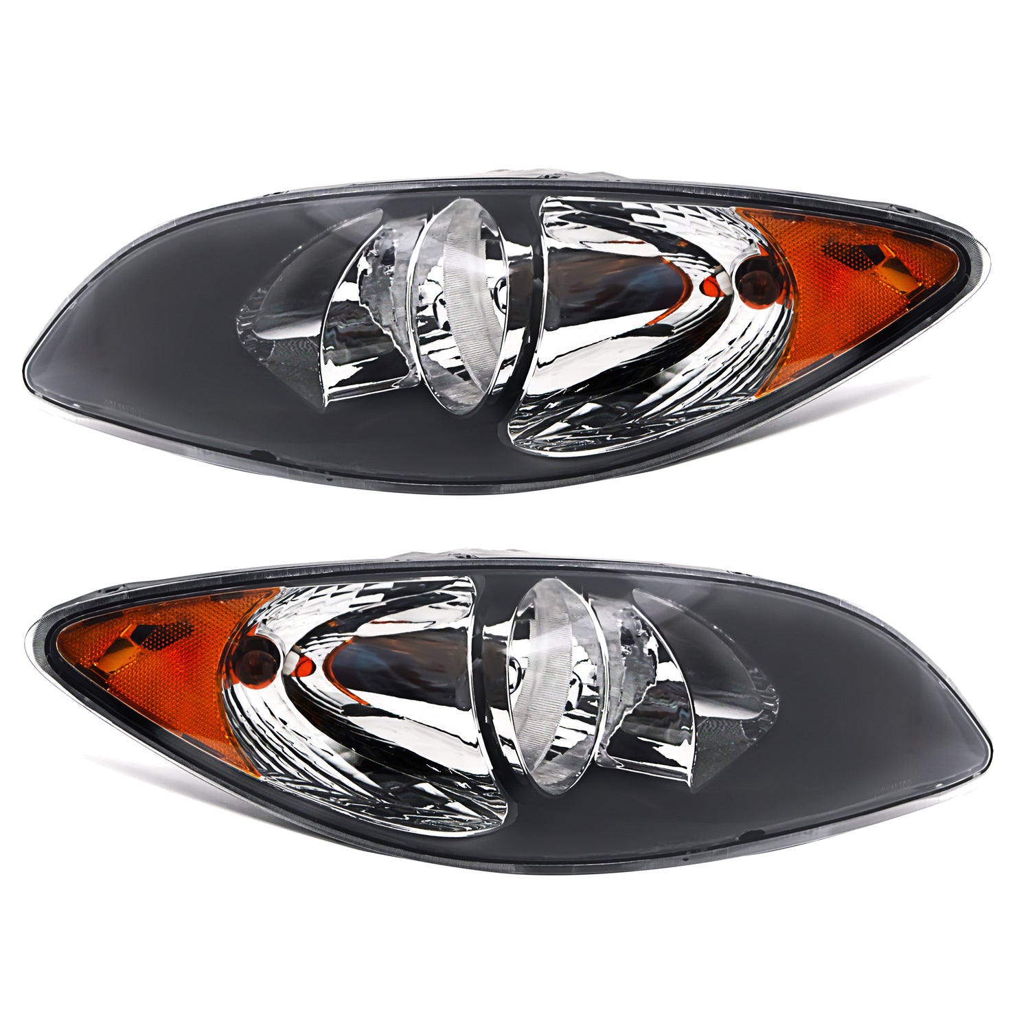Headlight for 2008-2016 International Prostar | Replacement International 3596015C91 3596015C92 | Pair Aftermarketus Headlights