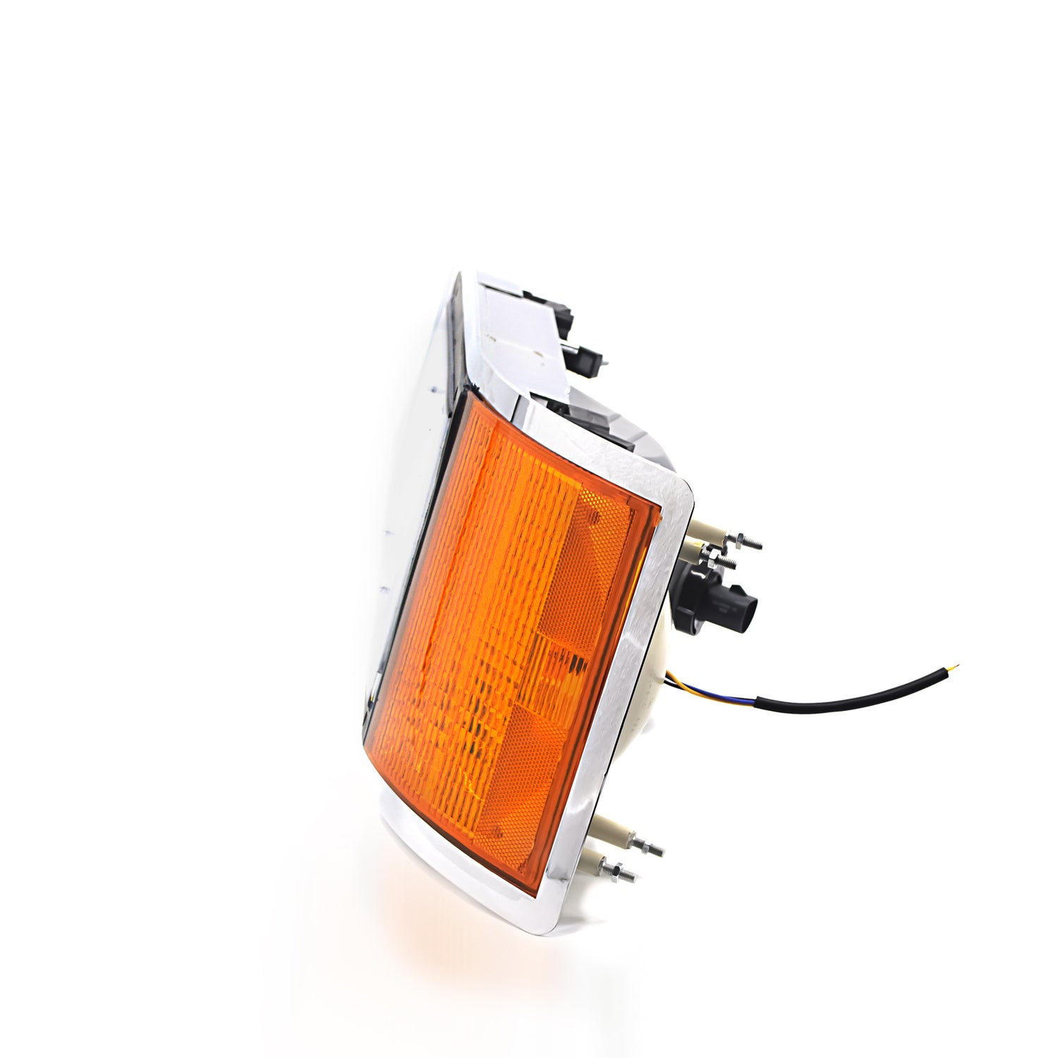 Headlight with Turn Signal for 1990-2007 Mack Semi Trucks | Replacement Mack 25154252 25163253 | Pair Aftermarketus Headlights