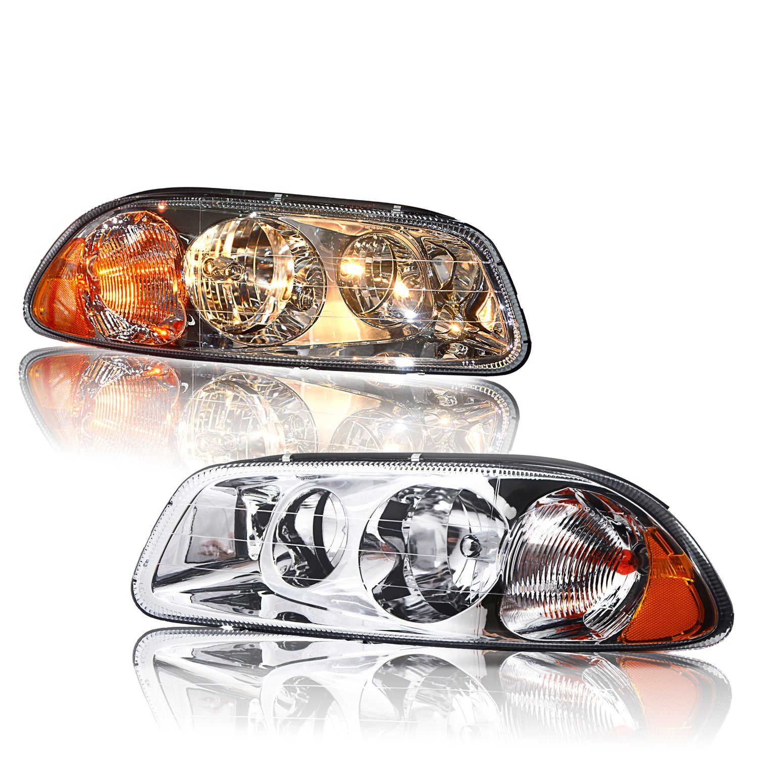 Halogen Headlight for 2007-2011 Mack Vision Granite Pinnacle | Replacement Mack 21836340 21836341 | Pair Aftermarketus Headlights