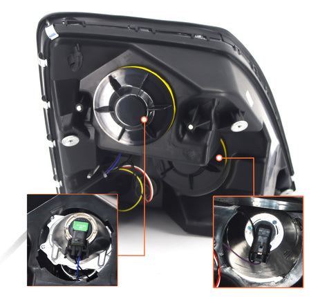 Complete Bumper Replacement with Headlights for 2004-2017 Volvo VNL Semi Trucks Aftermarketus Bumpers