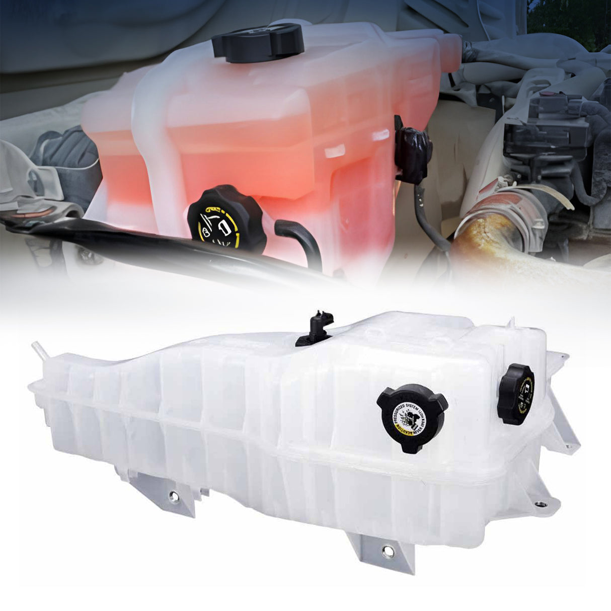 TORQUE Coolant Tank Reservoir for Freightliner Cascadia