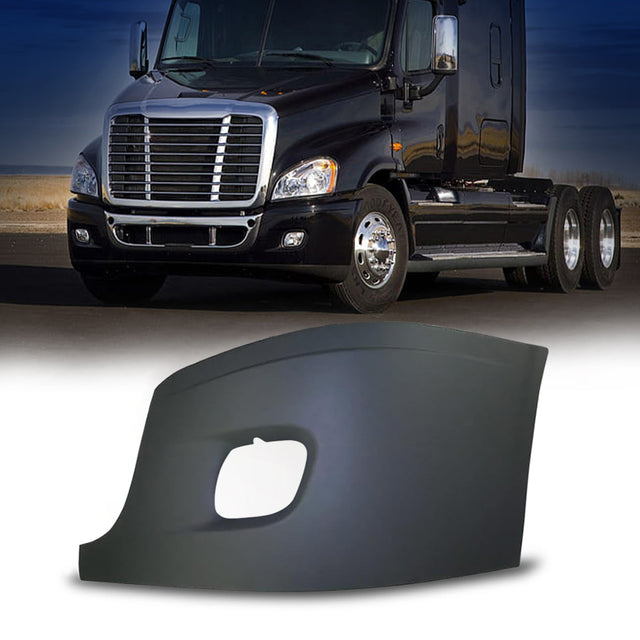 Bumper Cover w FogLight Hole for 08-17 Freightliner Cascadia - AFTERMARKETUS Torque Bumpers