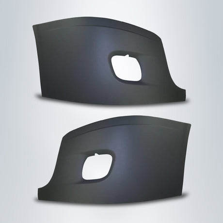 Bumper Cover Replacement (with Fog Light Hole) for 2008-2017 Freightliner | Pair Aftermarketus Bumpers