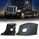 Bumper with Reinforcement Support (with Fog Light) for 2008-2017 Freightliner Cascadia | Left Aftermarketus Bumpers