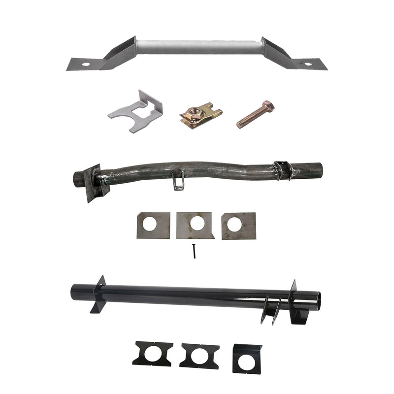 Rear and Front Upper Shock Mount Crossmembers for Silverado