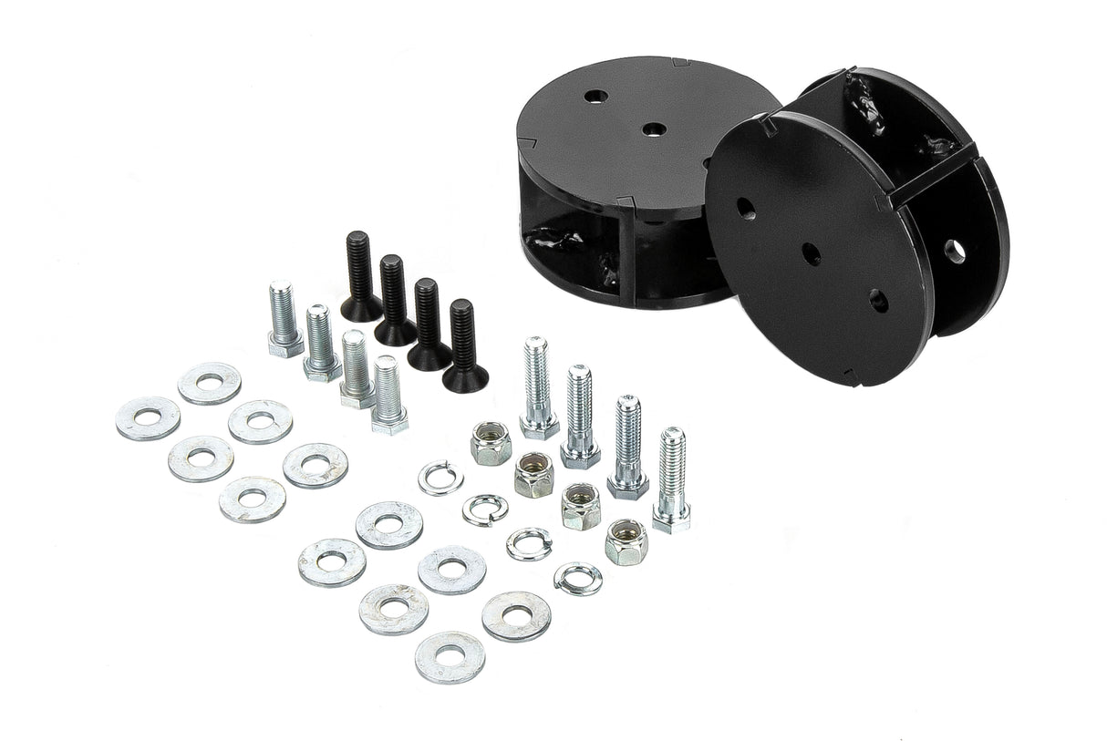 Airbag 2-inch Lift Spacer for Lifted Ford, Chevy, Ram Pickup - AFTERMARKETUS Torque Air Helper Kit Brackets